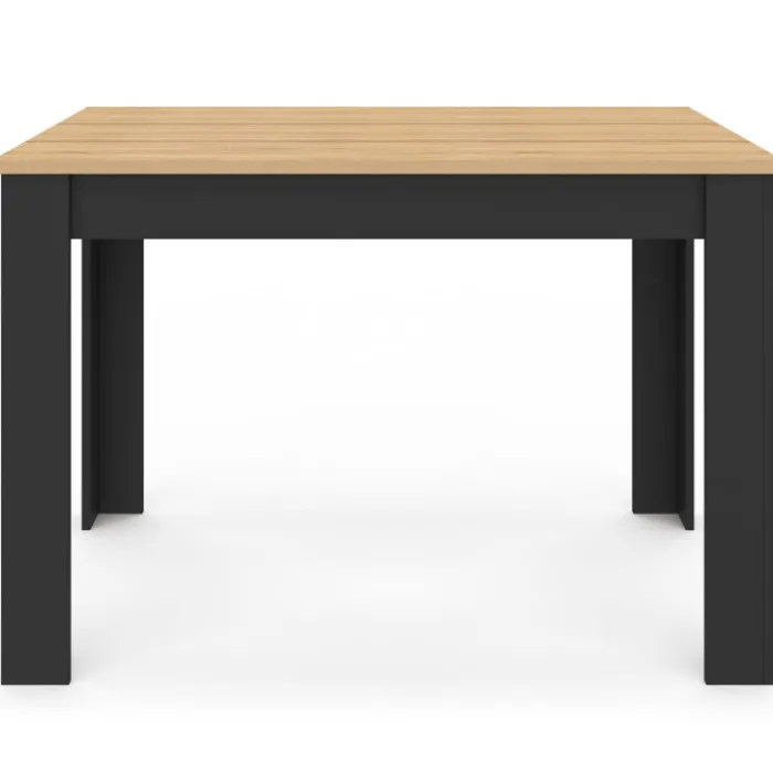Table à manger 110 X 70 cm noir et bois