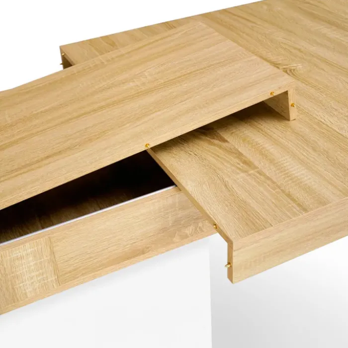 Table à manger extensible rectangle 12 personnes