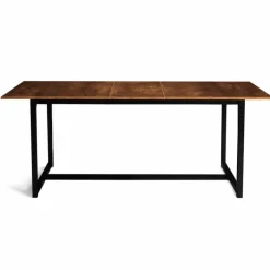 Table à manger extensible industrielle 6 à 10 personnes