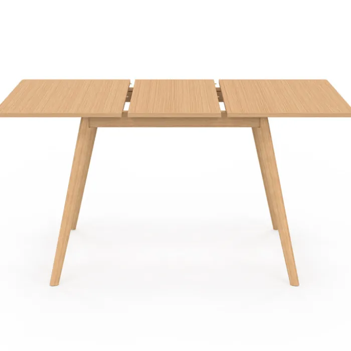 Table à manger extensible 4-8 places 110-150 cm effet bois