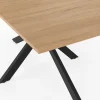 Table à manger industrielle 160 cm