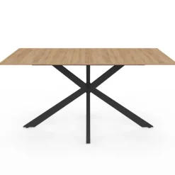 Table à manger industrielle 160 cm