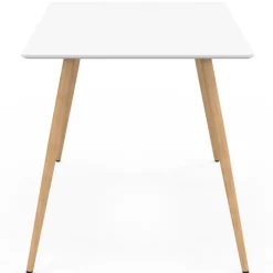 Table à manger scandinave blanche SARA