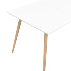 Table à manger scandinave blanche SARA