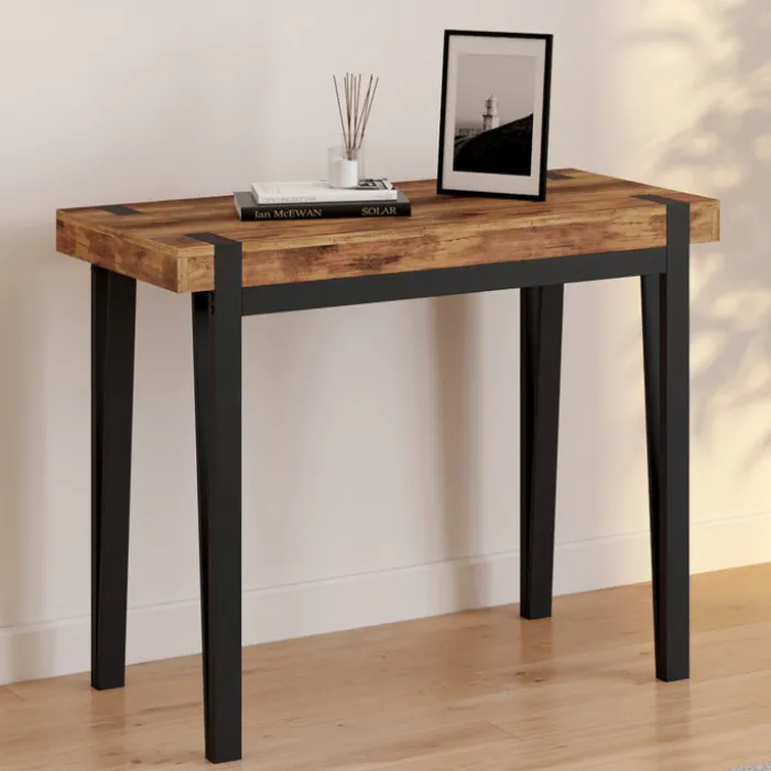 Table console extensible 10 personnesdesign industriel 235 cm