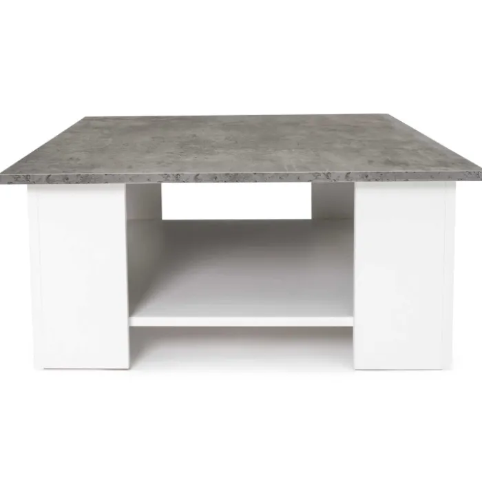 Table de salon imitation béton