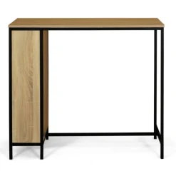 Table haute avec tabourets pour 2 style industriel
