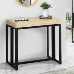 Table industrielle extensible 10 personnes 235 cm