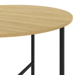 Table ronde industrielle 4 personnes 80 cm