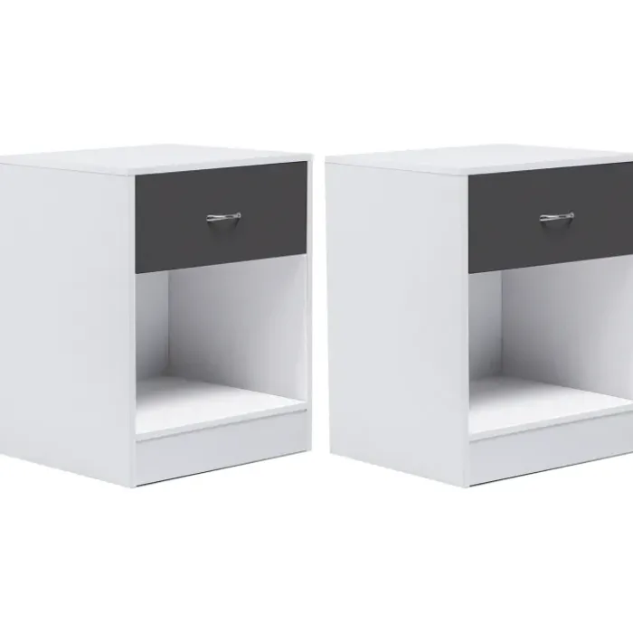Tables de nuit blanches