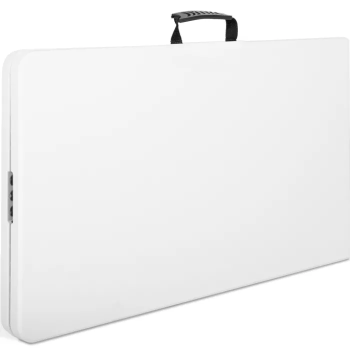 Tables pliantes d'extérieur 180 cm blanche