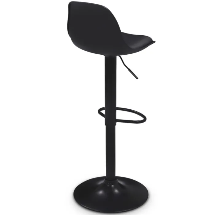 Tabourets de bar design noirs