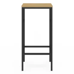 Tabourets de bar industriel métal et bois