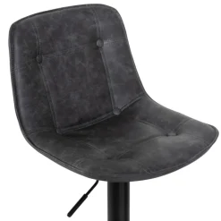 Tabourets réglables en hauteur gris