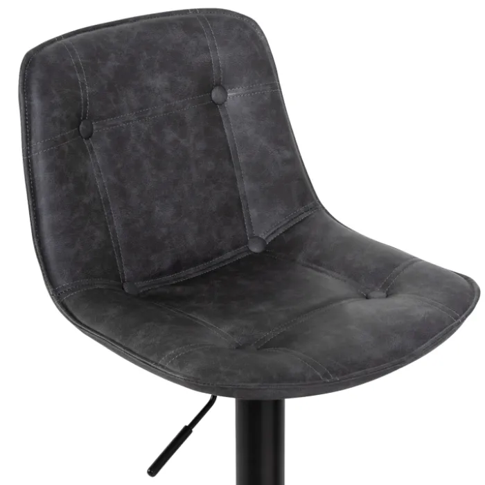 Tabourets réglables en hauteur gris