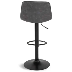 Tabourets réglables en hauteur gris