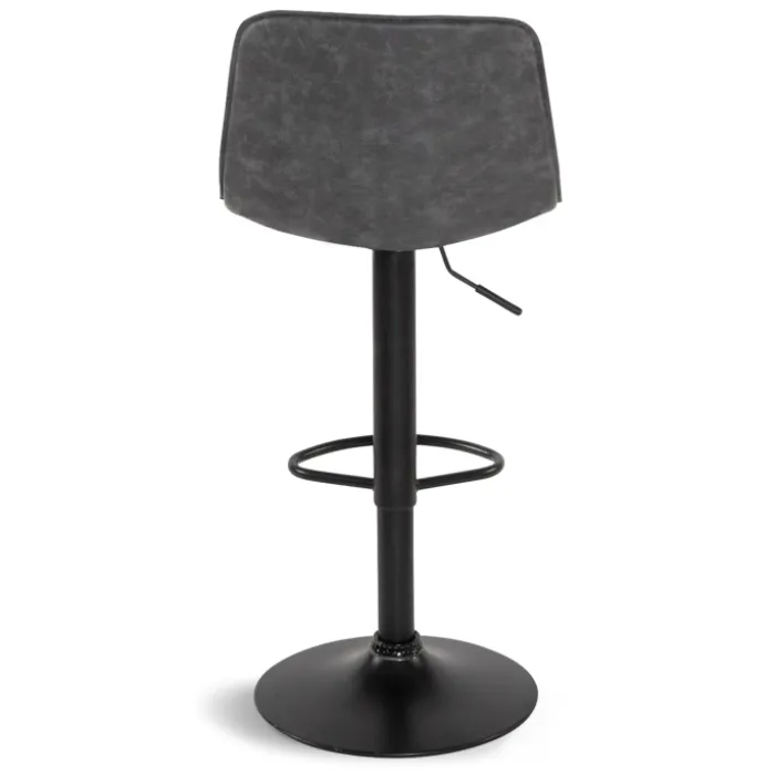 Tabourets réglables en hauteur gris