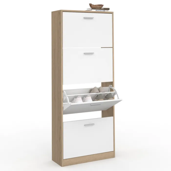 Étagère à chaussures 4 portes