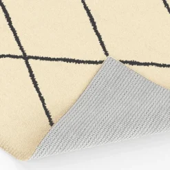Tapis d'intérieur rectangle à motifs berbère 160 x 220 cm