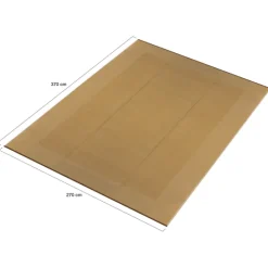 Tapis extérieur effet jute 270x370cm