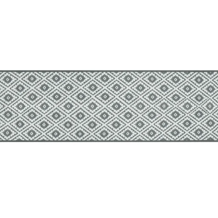 Tapis extérieur gris 80x250cm