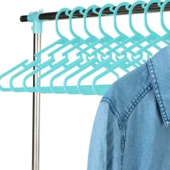 Étendoir à linge pliable avec barre télescopique