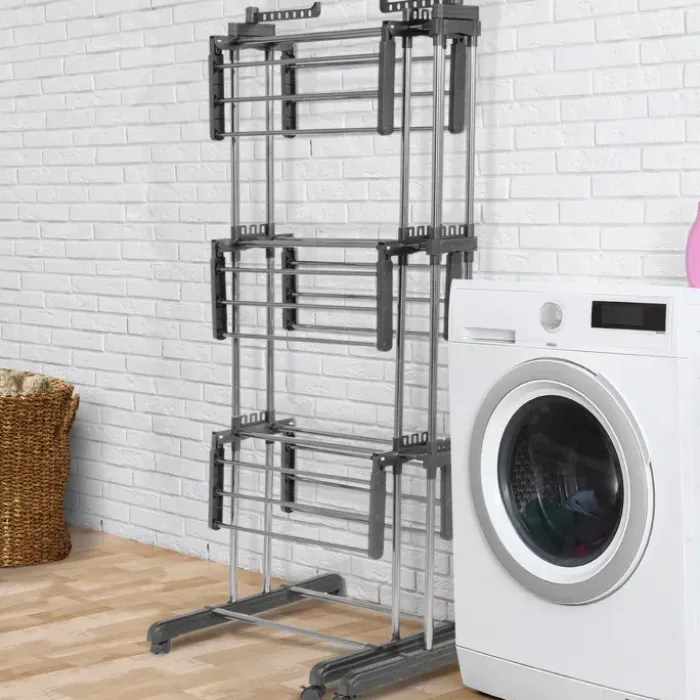 Étendoir extensible avec grande capacité et 30 accessoires