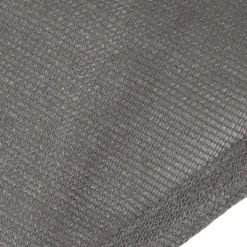 Toile ombrage rectangulaire haute densité gris 4x6 m