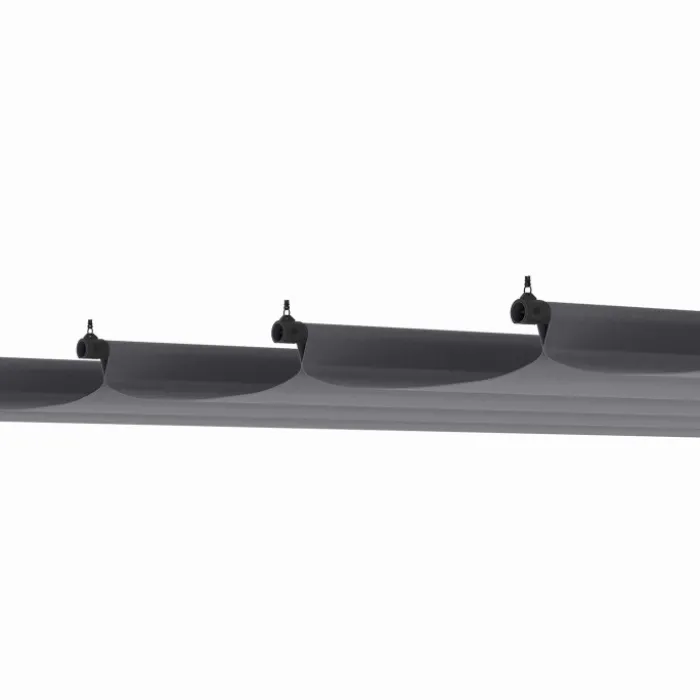 Toit rétractable de rechange gris anthracite pour pergola toit rétractable 3x4 M