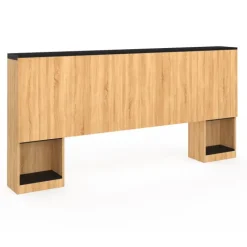 Tête de lit extensible avec chevets coulissants