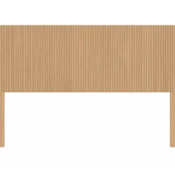Tête de lit sur pied effet lattes 160 cm