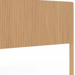 Tête de lit sur pied effet lattes 160 cm